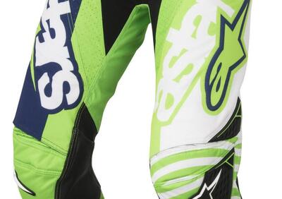 Pantaloni cross Alpinestars Techstar Venom verde f - Annuncio 9843405