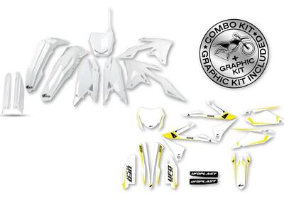 Kit plastiche+decals Ufo Tecna Suzuki Bianco UFO  - Annuncio 9761033
