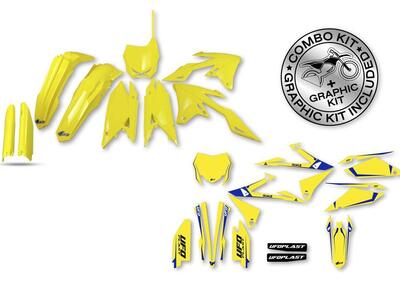 Kit plastiche+decals Ufo Tecna Suzuki Giallo UFO  - Annuncio 9761034