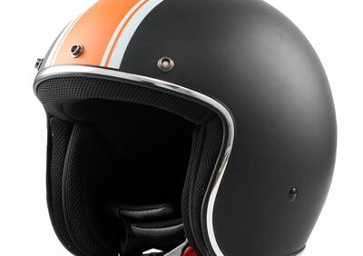 Casco Jet Custom BHR 811 Colore Nero opaco Arancio - Annuncio 9849524