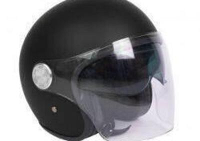 Casco Jet By City con visiera The City Nero opaco - Annuncio 9850503