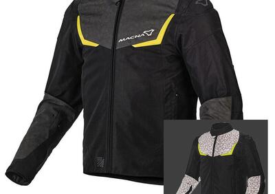 Giacca moto touring Macna Durago WP Night Eye Gial - Annuncio 9853537
