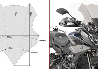 Cupolino fumè Givi D2139S YAMAHA Tracer 900 - 900 - Annuncio 9153745