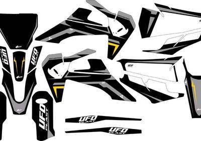Kit grafica Ufo Apodis per Husqvarna Nero UFO  - Annuncio 8981593