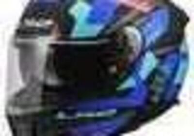 Casco Integrale LS2 FF808 Stream II Mika Nero Blu - Annuncio 9858935