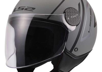 Casco Jet LS2 OF558 Sphere Lux II Minim Nero Grigi - Annuncio 9858944