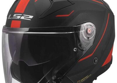 Casco Jet LS2 OF603 Infinity II Veyron Nero Grigio - Annuncio 9858951