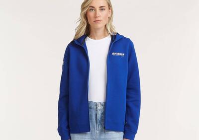 TRIMBOLIMOTO FELPA YAMAHA CON CAPPUCCIO DA DONNA P - Annuncio 9862496