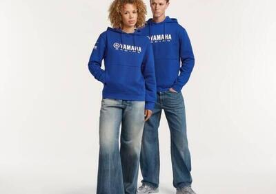 TRIMBOLIMOTO FELPA YAMAHA CON CAPPUCCIO PADDOCK UN - Annuncio 9863367