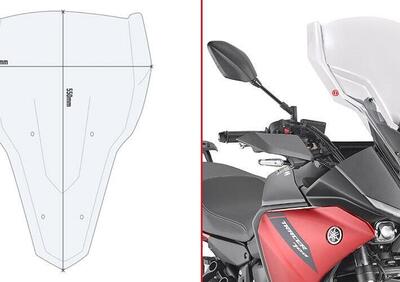 Cupolino alto Givi D2148ST Per Yamaha Tracer 700 2 - Annuncio 9269897