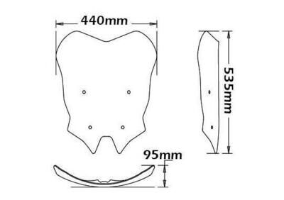 Cupolino Isotta Per BMW R 1200 RS 2015 - 2018 / R - Annuncio 8984647