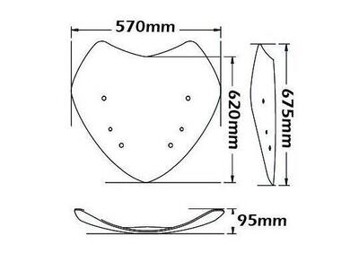 Cupolino Isotta Per BMW R 1200 RT 2005-2009 Fumè C - Annuncio 8982207