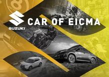 Suzuki a EICMA 2025 anche con Vitara Hybrid "Car of EICMA" e livree esclusive