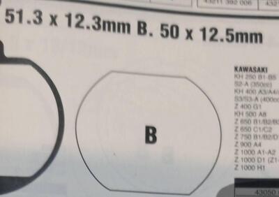 PASTIGLIR FRENO KAWASAKI - Annuncio 9867542