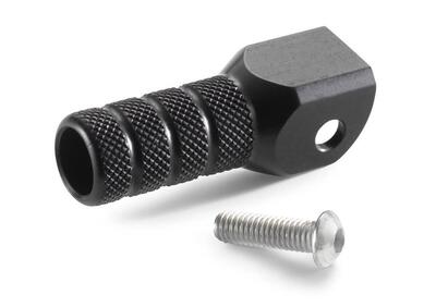 PUNTALE LEVA CAMBIO ANODIZZATO NERO HUSQVARNA - Annuncio 9871236