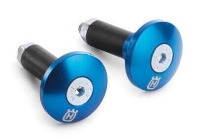 Terminali manubrio Husqvarna anodizzati blu - Annuncio 9871919