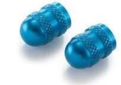 COPPIA TAPPI VALVOLE RUOTA BLU HUSQVARNA Cod: 7771 - Annuncio 9872202