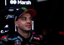 MotoGP 2025. GP di Valencia. Marco Bezzecchi: "Cosa ho visto da Pedro Acosta? Guidava pulito, glielo invidio. La caduta? Errore mio"