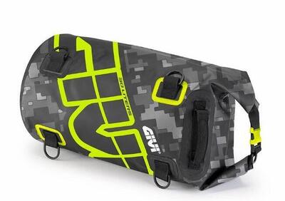 Borsa rullo da sella Givi EA114 WATERPROOF Verde K - Annuncio 9340501