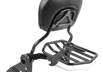 Schienalino regolabile e removibile nero con porta  - Annuncio 9877807