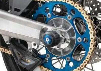 PROTEZIONE PERNO RUOTA POSTERIORE BLU Husqvarna C - Annuncio 9879234