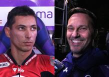 MotoGP 2025. Test di Valencia. Gino Borsoi racconta Toprak Razgatlioglu (che non può parlare) dopo il 1° giorno: "Ha una frenata incredibile!" (ma deve cambiarla)