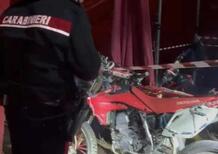 Napoli, scontro tra moto al circo: morto uno stuntman