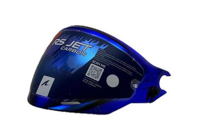 Visiera Specchiata Blu Shark Per Rs Jet Shark  - Annuncio 8984820