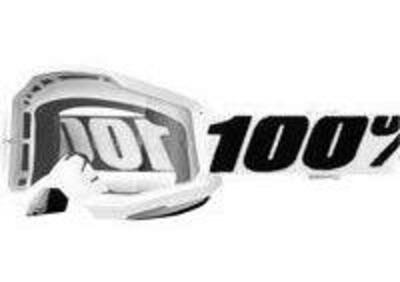 Occhiali Cross 100% Strata 2 Bianco Lente Chiara 1  - Annuncio 8931429