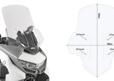 Givi 5132DT Cupolino trasparente 76 x 58 cm per BM - Annuncio 9220913
