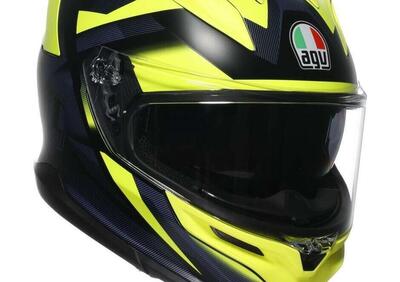 Casco Integrale AGV K7 Glimpse Opaco Nero Giallo F - Annuncio 9888177