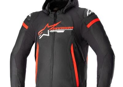 Giacca moto Alpinestars ZACA WATERPROOF Nero Rosso - Annuncio 9888198