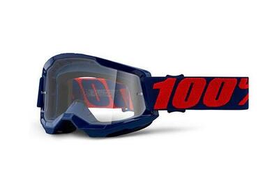 Occhiali cross 100% Strata 2 masego lente traspare  - Annuncio 9179567