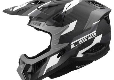 Casco Cross LS2 MX703 X-Force Phantom Nero Grigio - Annuncio 9891651