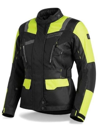 Giacca HEVIK Donna mod. Stelvio Lady nero/giallo f