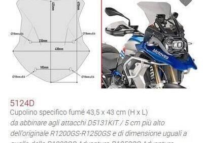 Cupolino Fumè BMW R 1200GS - R 1250GS Givi - Annuncio 9894153