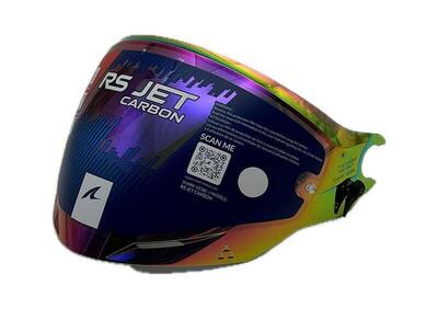 Visiera Specchiata Arcobaleno Shark Per RS Jet Sha  - Annuncio 8976800
