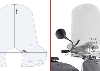 Parabrezza Givi 7062A per SYM PCX 125 (18-20) - Annuncio 8978759