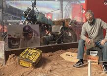 La moto di Thierry Sabine perduta e ritrovata nel deserto [VIDEO]