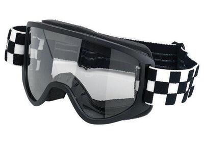 Mascherina Biltwell Checkers Nera con scacchi bian - Annuncio 9907542