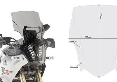 Cupolino alto Givi D2148ST Per Yamaha Tracer 700 2 - Annuncio 8989531