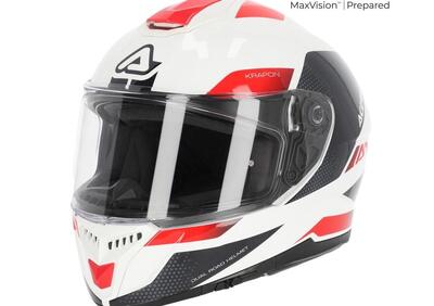 Casco integrale Acerbis KRAPON 2206 Bianco Rosso - Annuncio 9503960