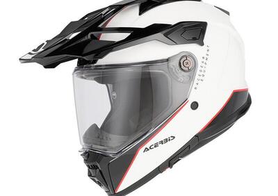 Casco Integrale Adventure Acerbis Attack In Fibra - Annuncio 9722257