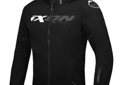 Giacca moto estiva Ixon FIERCE Nero Grigio Bianco - Annuncio 9468645