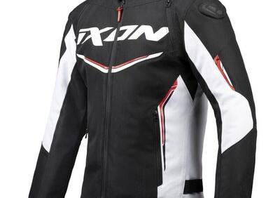Giacca moto Ixon Cordolo Nero Bianco Rosso - Annuncio 9468646