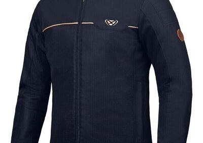 Giacca moto Ixon Cornet Blu Navy Marrone - Annuncio 9468648