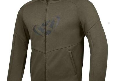 Felpa moto estiva Ixon TOUCHDOWN Verde kaki Nero - Annuncio 9472503