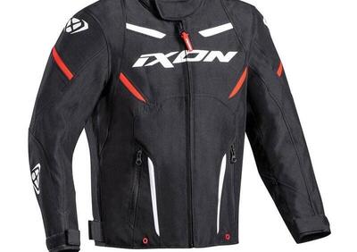 Giacca moto bambino Ixon STRIKER KID Nero Bianco - Annuncio 9455742