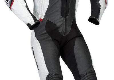 Tuta moto pelle intera Ixon VENDETTA EVO Nero Bian - Annuncio 9843168
