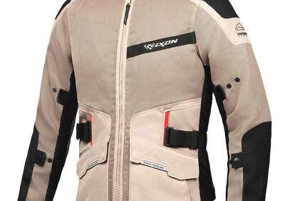 Giacca moto Ixon M-NJORD Sabbia Nero Rosso - Annuncio 9472516